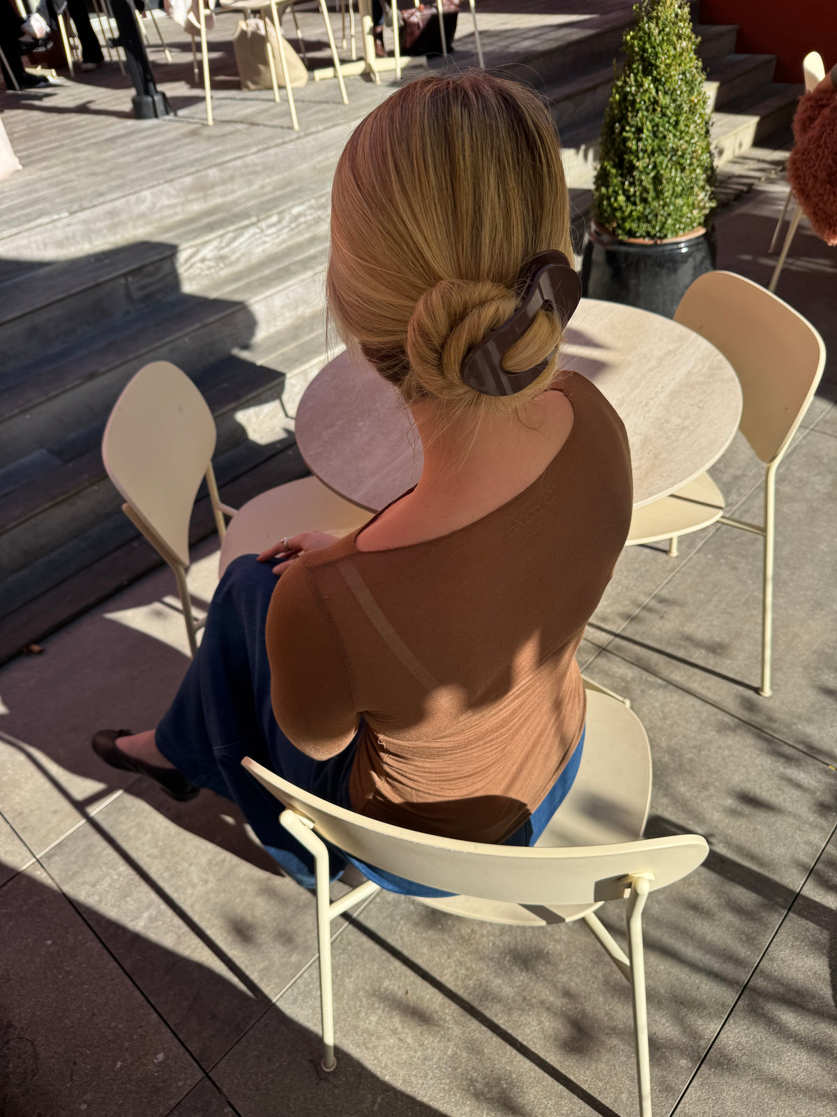 Alea Baselayer i Dark Cocoa fra Cashé Atelier – cashmere-blend med modal